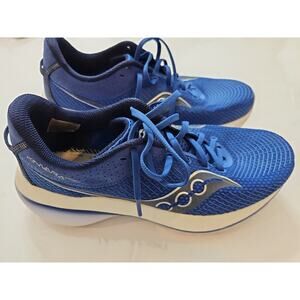 Saucony Kinvara Running Mens Shoes Lightweight Speedroll Max Cushion Blue Sz 12